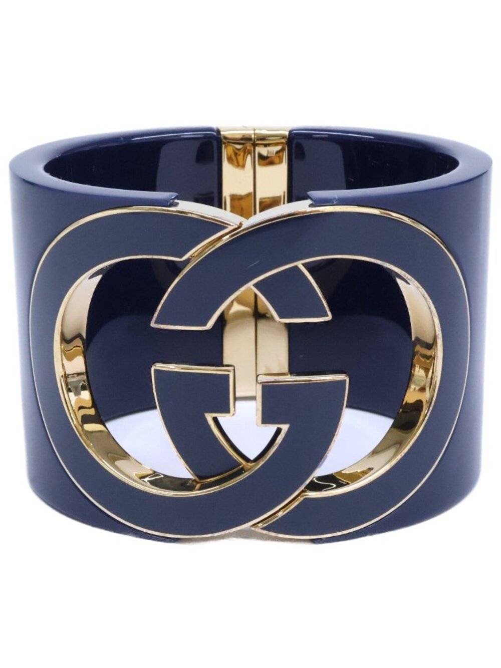 Gucci GG Interlocking G Cuff Bracelet